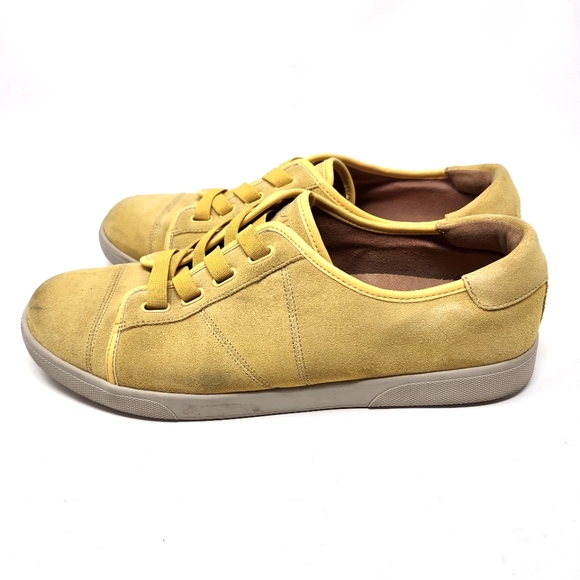 Vionic Jean Suede sneakers - yellow size 9.5 - Picture 5 of 10